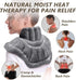 Microwave Heating Pad for Neck Shoulders and Back Pain Relief, Weighted Microwavable Heated Neck Wrap Warmer, Uncented