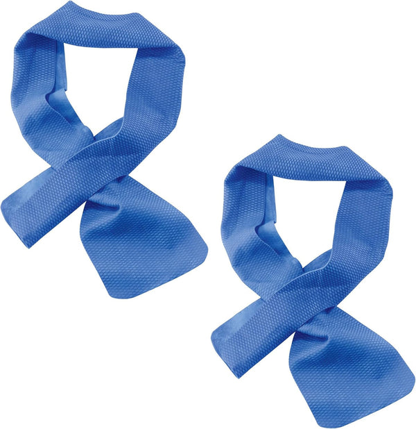Ergodyne 6603-2PK Chill Its 6603 Cooling Neck Wrap, Long Lasting Cooling Relief, 2-Pack, Blue