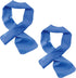 Ergodyne 6603-2PK Chill Its 6603 Cooling Neck Wrap, Long Lasting Cooling Relief, 2-Pack, Blue