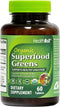 HealthA2Z Organic Superfood Greens | 60 Tablets | Greens Blend 720mg |