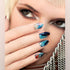 Maitys 168 Pcs 12 Sheets Full Wrap Nail Stickers Polish Strips Gradient Glitter Self Adhesive Gel Nail Strips