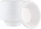 PLASTICPRO 100 Count Disposable 12 Ounce White Plastic Soup Bowls
