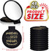 Weysat 48 Pcs Compact Mirror Bulk, Mini Inspirational Gifts, Pocket Folding Mirrors for Women