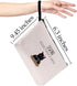 Sewing Gift for Women, Quilter Gifts, Unique Humor Novelty Sarcasm Makeup Bag - Because M is Wrong