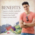 Garden of Life Organics Men's Once Daily Whole Food Multivitamin, 60 Tablets, Vegan Mens Multi for Health