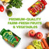 Life's essence Fruit and Veggie Supplement - 360 Capsules, 100% Whole Super Fruit and Vegetable