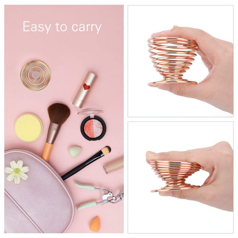 Makeup Blender Sponge Set, 3 Pcs, Beauty Sponge Foundation Blending Sponge with Holder Stand for Liquid & Creams