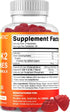 Vitamatic Vitamin D3 K2 Gummies - 60 Count - Supports Healthy Bone, Heart & Calcium Absorption, Immune Health - Plant
