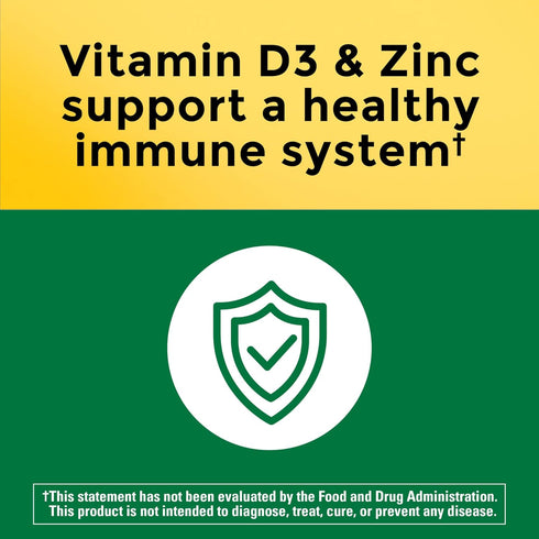 Nature Made Magnesium Complex with Vitamin D3 & Zinc, 60 Capsules, Muscle, Nerve, Heart & Bone Support