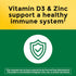 Nature Made Magnesium Complex with Vitamin D3 & Zinc, 60 Capsules, Muscle, Nerve, Heart & Bone Support