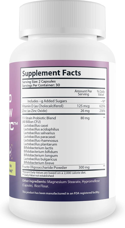 KETO FLOW PROBIOTIC - Premium Probiotics & Prebiotics - Keto Friendly Probiotic Formula - 40 Billion CFU - Promote Healthy Gut Biome - Immune Support & Digestive Support - Aid Energy & Bloating Relief