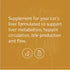 Standard Process Feline Hepatic Support - Cat Health Supplement for Liver Support, 90 tablets