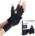 Copper Arthritis Compression Gloves for Women Men, Breathable Fingerless for Relieving Joint Swell