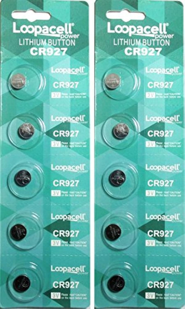 CR927 Lithium 3V Battery - 5 Count (Pack of 2)