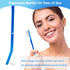 4-Pack Orthodontic Toothbrushes, Double-Ended Design, V-Trim Brush and Interspace Brush for Effective Braces Cleaning