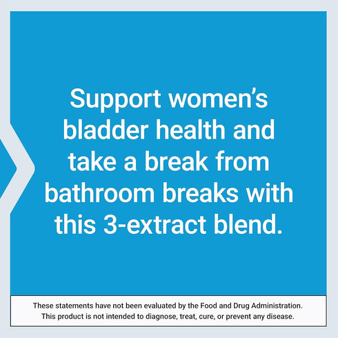 Life Extension Women's Bladder Support – Non-GMO, Gluten Free – for Bladder Health & Normal Urinary Frequency - 60