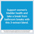 Life Extension Women's Bladder Support – Non-GMO, Gluten Free – for Bladder Health & Normal Urinary Frequency - 60