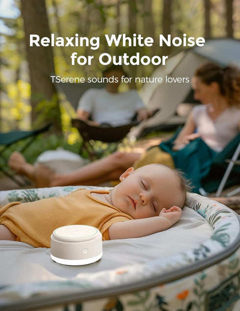 Momcozy 20 Sound Machine for Baby | Portable White Noise Sound Machine for Sleep Rechargeable | Sleep Sounds White