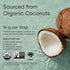 Sports Research Organic MCT Oil - Keto & Vegan C8, C10 from Coconuts, Flavorless Oil, 32 oz for Coffee & Shakes