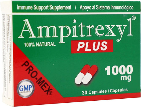 Plus, 100% Natural Antioxidant, 30 Capsules, 1000 mg, Box