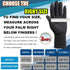 2 Pairs Full Finger Compression Gloves for Women and Men - Copper Arthritis Gloves with Touchscreen Tips (Large)
