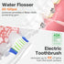 Bitvae Electric Toothbrush with Water Flosser, 5 Modes Electric Toothbrush for Adults, Upgraded Water Dental Flosser,