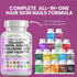 Collagen Pills 1000mg Biotin 10000mcg Keratin Saw Palmetto 2500mg Hyaluronic Acid - Hair Skin and Nails Vitamins and DHT Blocker with Vitamin E Folic Acid Pumpkin Seed MSM - 90 Count