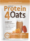 PEScience Select Protein4Oats, Peanut Butter and Honey - 12 Servings, Whey and Casein Blend for Oats and Oatmeal