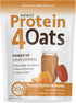 PEScience Select Protein4Oats, Peanut Butter and Honey - 12 Servings, Whey and Casein Blend for Oats and Oatmeal