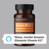 Amazon Elements Vitamin K2 100 mcg, Vegan, 65 Capsules, 2 Month Supply