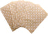N'icePackaging 20 Qty 4" x 6" Decorative Flat Paper Gift Bags, White Polka-Dot on Brown Kraft Bags