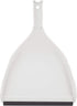 Superio Clip-On Dustpan - Heavy Duty Plastic, Easy Grip Dust Pan with Rubber Edge, 2-Pack