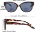 EYEGUARD Bifocal Reading Sunglasses, UV400 Protection Readers for Women, Stylish Comfortable Reading Glasses