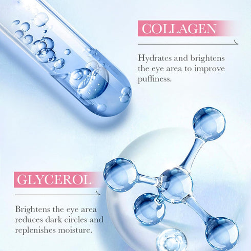Sakura Eye Masks, 30 Pairs Collagen Gel Under Eye Patches, Moisturizing & Anti-Aging Skincare