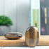 55-60mm Tiger Eye Palm Stone, Natural Body Chakra Balancing Worry Stone, Hand Carved Pocket Massage