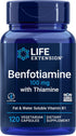 Life Extension Benfotiamine with Thiamine, 100 mg, 120 Vegetarian Capsules
