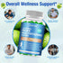 Oakevlp 2 Pack 60-IN-1 Gummy 4500MG+,Vitamin D3 3,CoQ10,Zinc,120+ Immune,Heart Liposomal Methylated Multivitamin
