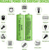 Rechargeable AA Battery NIMH 1.2V Double A 1500mAh High Capacity 8 Pack Pre-Charged Solar Batteries Low Self Discharge for Solar Light Replacement Electronic Toys Household Devices