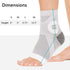BraceAbility Neuropathy Socks for Women and Men, Toeless Compression Foot Socks for Peripheral Neuropathy, Diabetic,