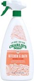 Pack, 32 oz Charlie's Soap Indoor Outdoor and Kitchen & Bath Cleaner Variety Each