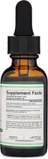 Milk Thistle Supplement - Organic Liver Detox Drops 1 FL OZ - 30 Servings (Vegan Safe, Non-GMO, Gluten Free)