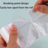 0.5 Gallon Mini Trash Bags, 240Pcs Clear Garbage Bags for Tiny Bathroom Trash Can, Fit 0.4-0.8 Gal