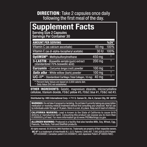ALLMAX Nutrition Advanced AllFlex, 60 Caps