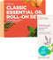 Classic & Patchouli Roll on Essential Oils Set for Skin - Aromatherapy