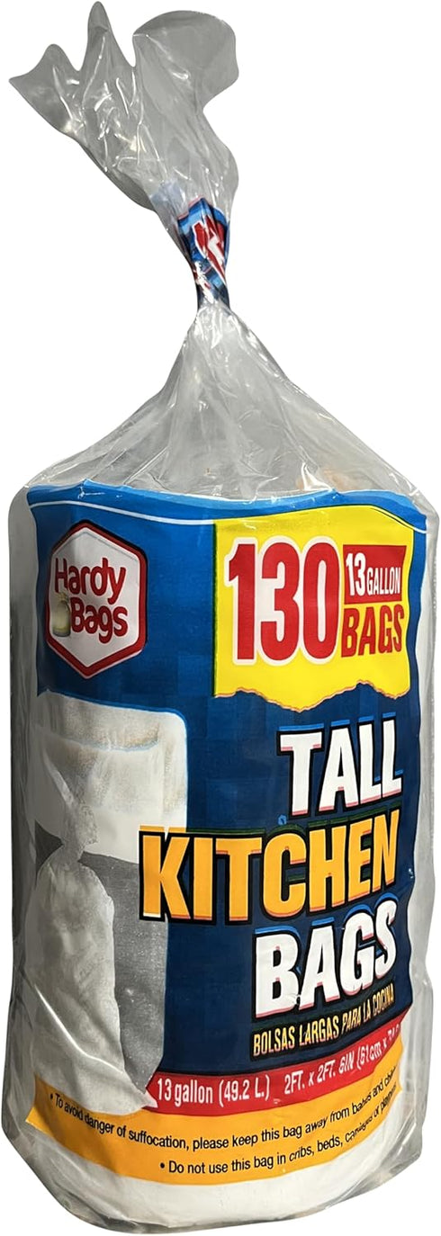 Convenient 13 Gallon Tall Kitchen Bags, Perfect for Tidy Homes and Busy Kitchens