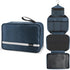 Maliton Large Toiletry Bag for Men & Women, Waterproof Hanging Hygiene Bag with 4 Compartments (Navy Blue)