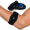 RiptGear Tennis Elbow Brace, Adjustable Compression Elbow Strap for Tendonitis and Pain Relief, Single-Blue