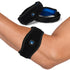 RiptGear Tennis Elbow Brace, Adjustable Compression Elbow Strap for Tendonitis and Pain Relief, Single-Blue