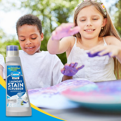 Carbona Stain Wizard Bio-Enzyme Stain Remover, Eliminates Fat, Oil, Blood, and More - 3 Pack