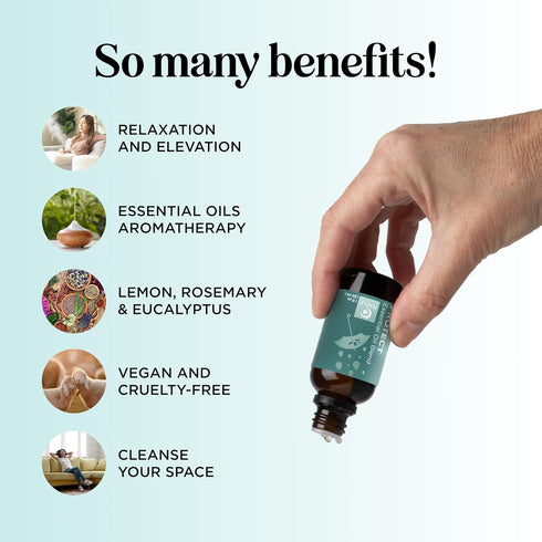 Thieves Myth Essential Oil Blend | Purification Essential Oil for Diffuser with Cinnamon, Eucalyptus, Lemon
